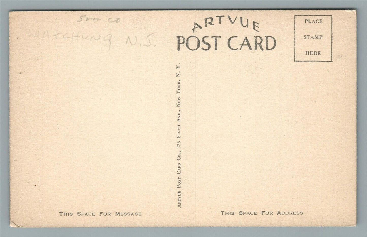 WATCHUNG NJ VILLA MARIE VINTAGE POSTCARD