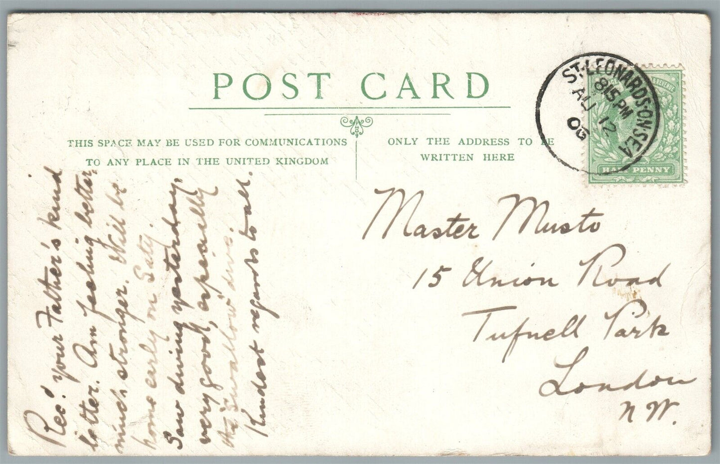 BICYCLE CIRCUS PROFESSOR CYRIL CYCLE & FANCY DIVER ANTIQUE POSTCARD