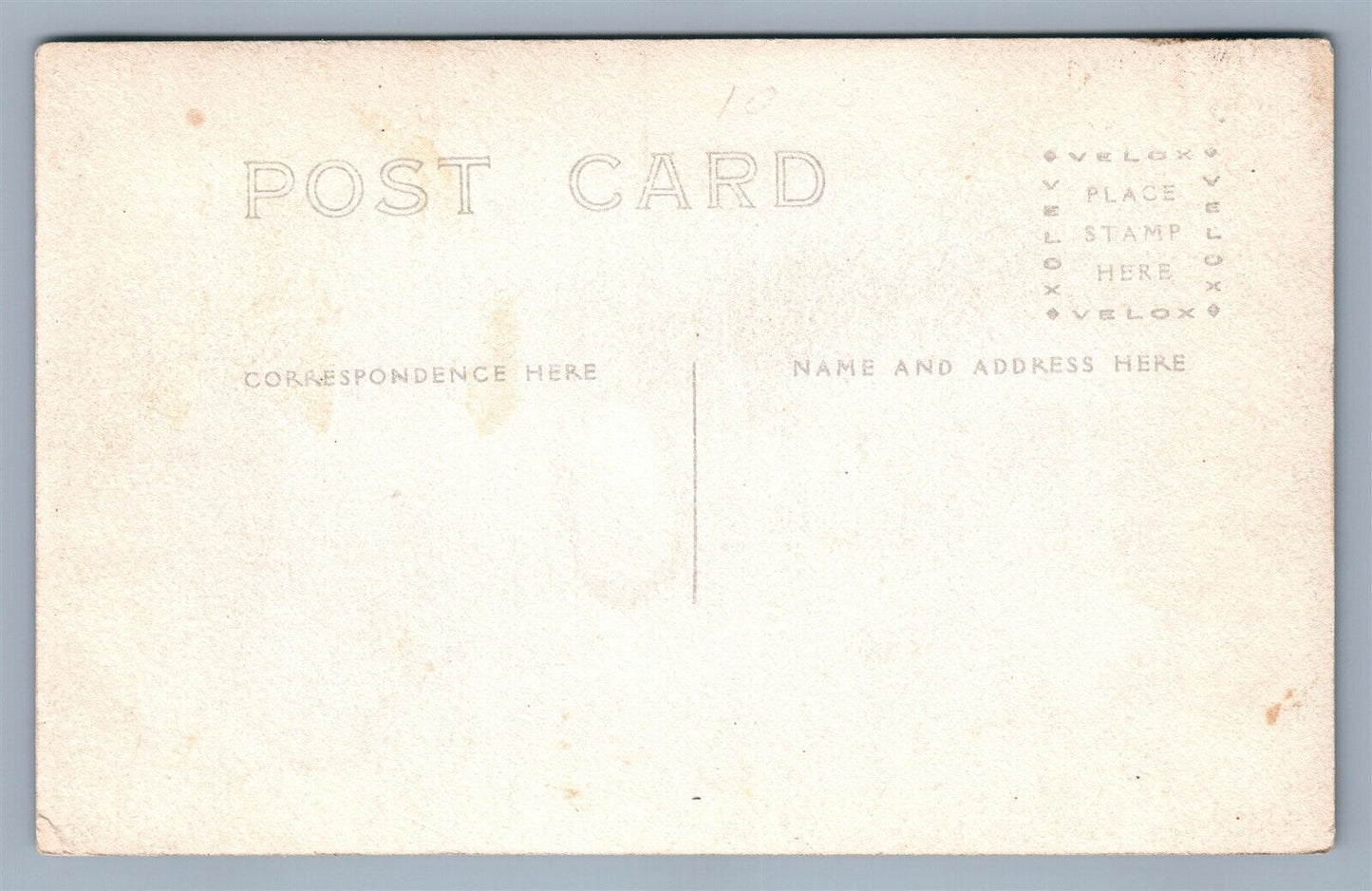 TRAIN AT RAILROAD STATION ANTIQUE REAL PHOTO POSTCARD RPPC railway DEPOT
