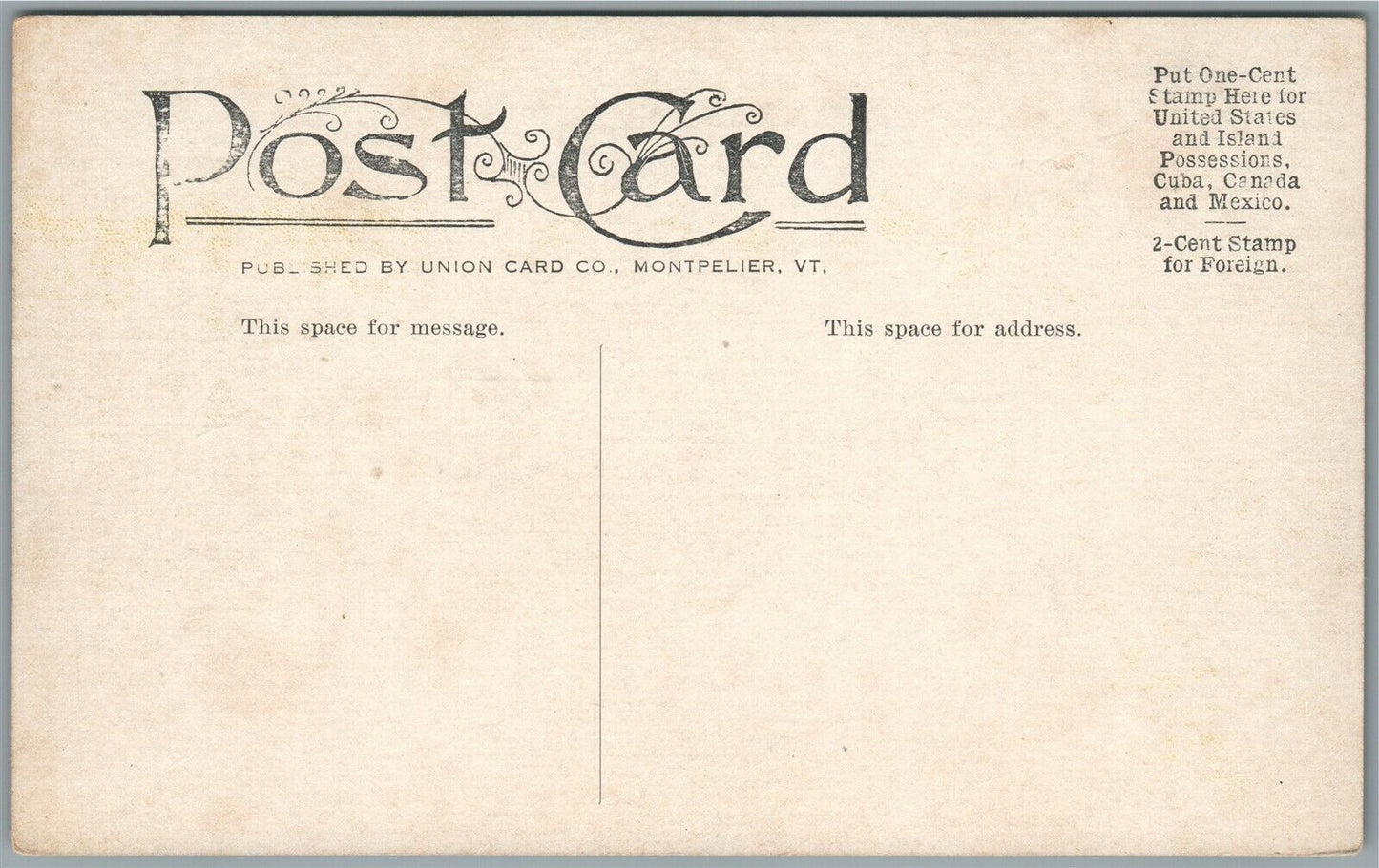WILLIAMSTOWN VT RAILROAD DEPOT RAILWAY STATION ANTIQUE POSTCARD