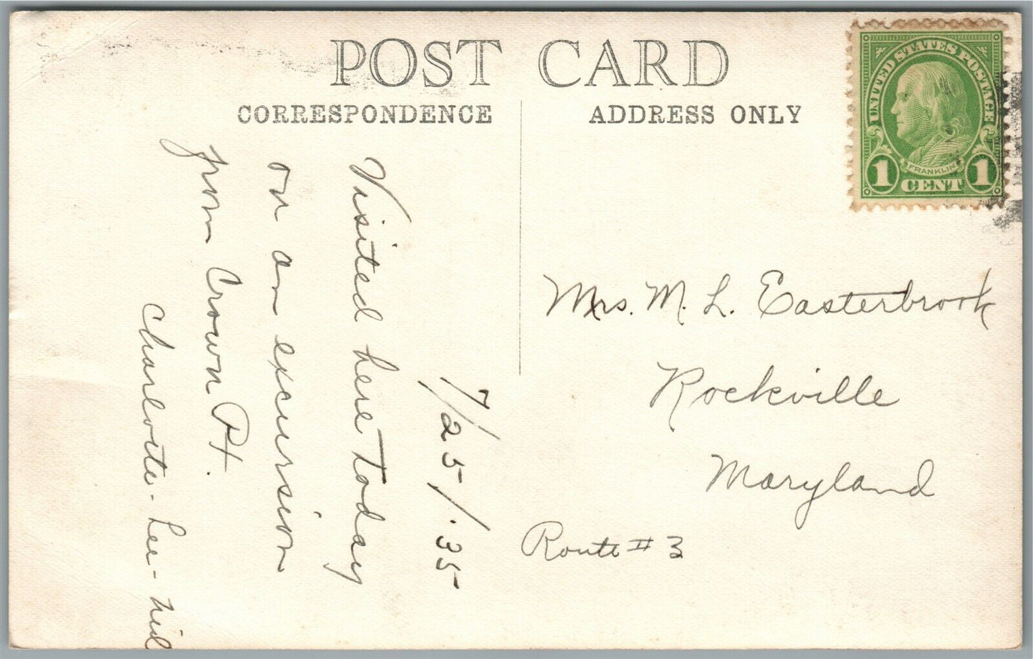 PLYMOUTH VT PRESIDENT COOLIDGE BIRTHPLACE ANTIQUE REAL PHOTO POSTCARD RPPC