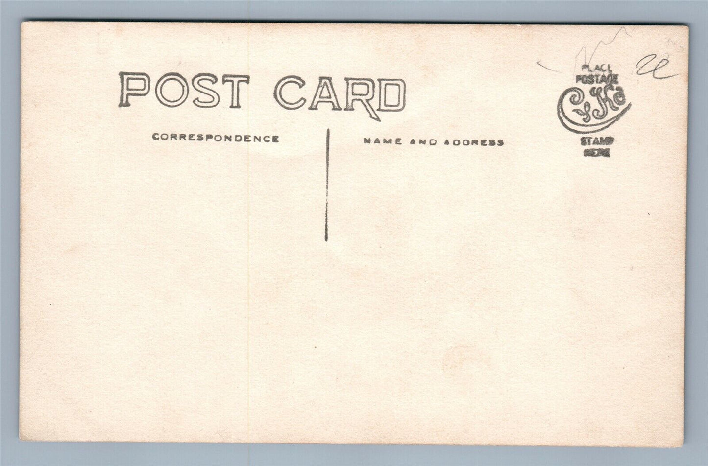 OUR FIRST FLAG PATRIOTIC PLAY SCENE ANTIQUE REAL PHOTO POSTCARD RPPC