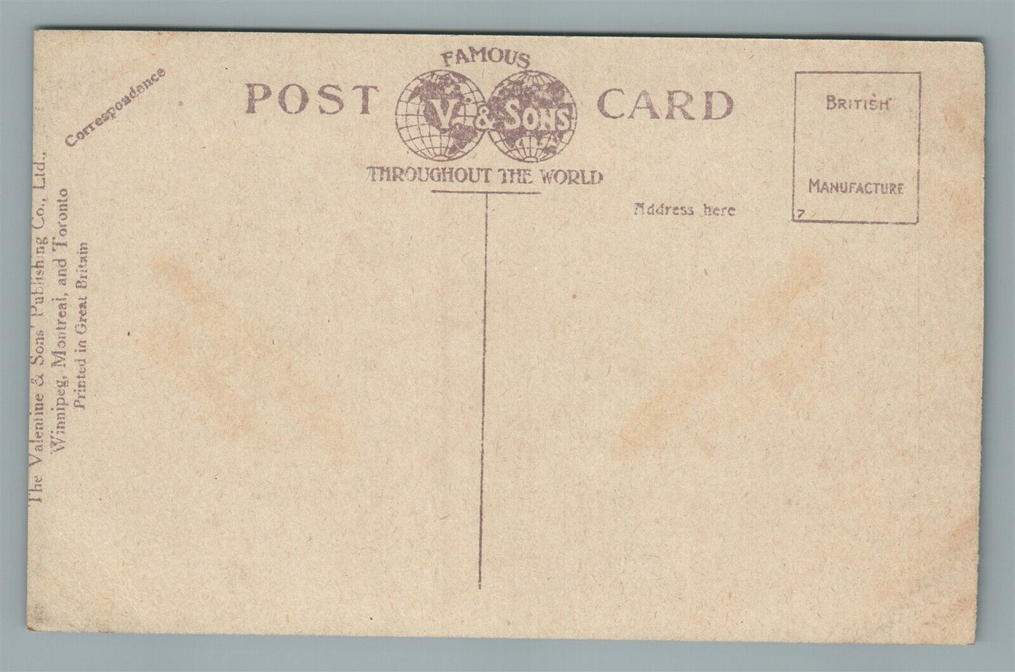 BANF CANADIAN ROCKIES RAILROAD STATION ANTIQUE POSTCARD RAILWAY DEPOT