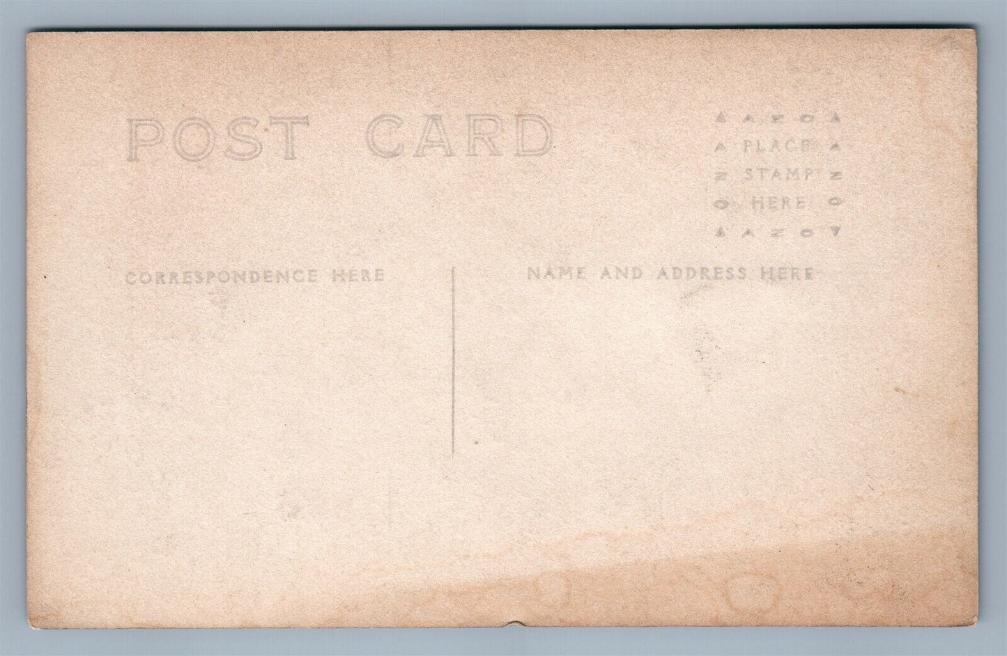 CONSTRUCTION SCENE w/ MULES ANTIQUE REAL PHOTO POSTCARD RPPC