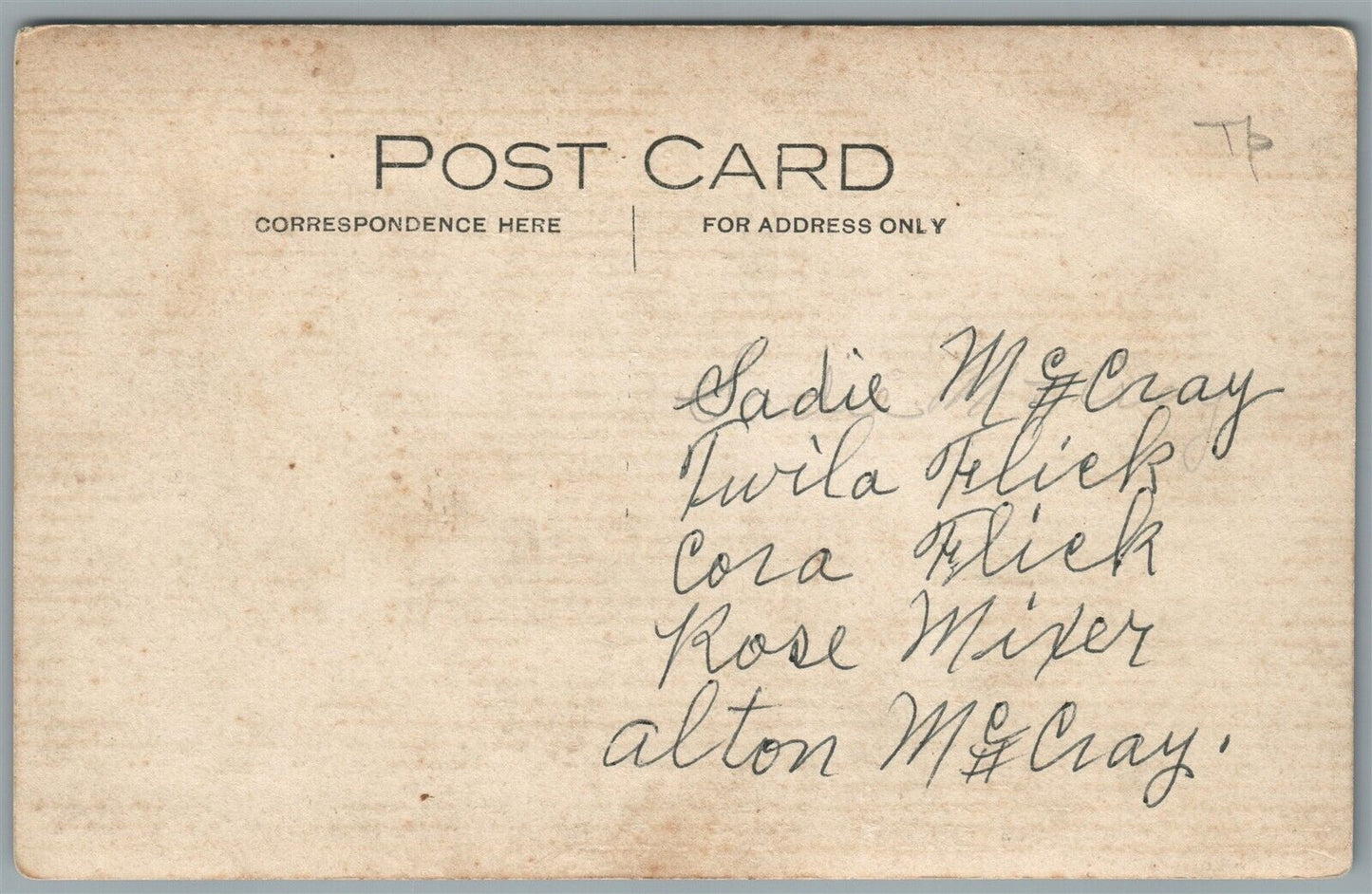 GIRLS POSING ON HORSE DRAWN WAGON ANTIQUE REAL PHOTO POSTCARD RPPC