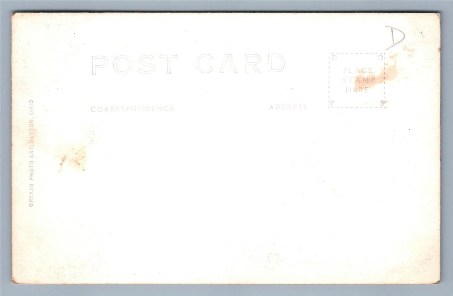 ALTANTIC CITY NJ W.R.BRINLEY CIRCUS ANTIQUE REAL PHOTO POSTCARD RPPC