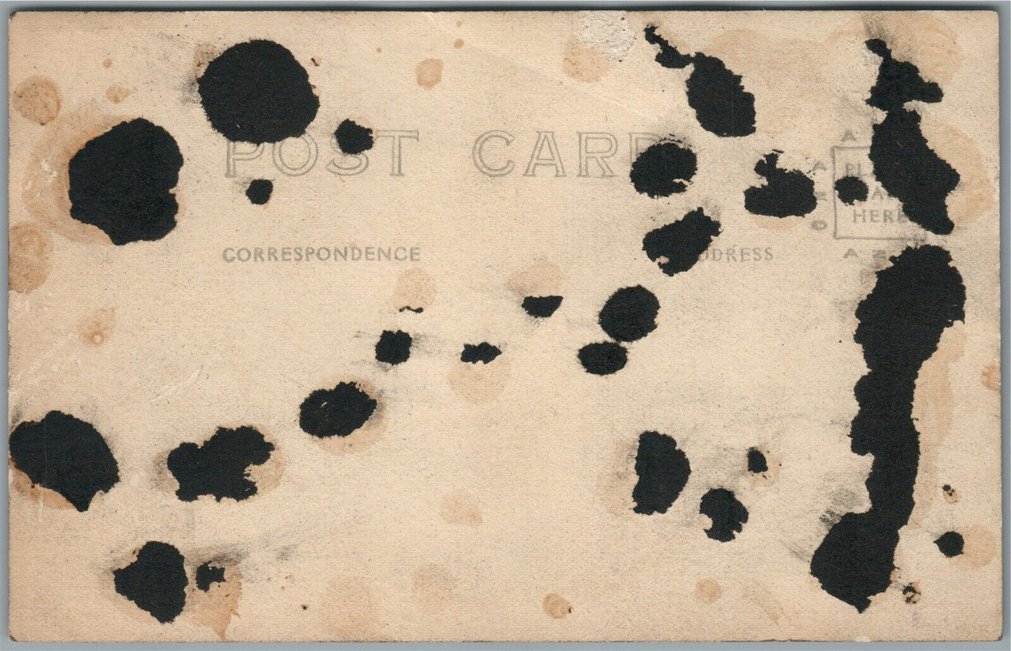 NASHUA IA LITTLE BROWN CHURCH IN THE VALE ANTIQUE REAL PHOTO POSTCARD RPPC