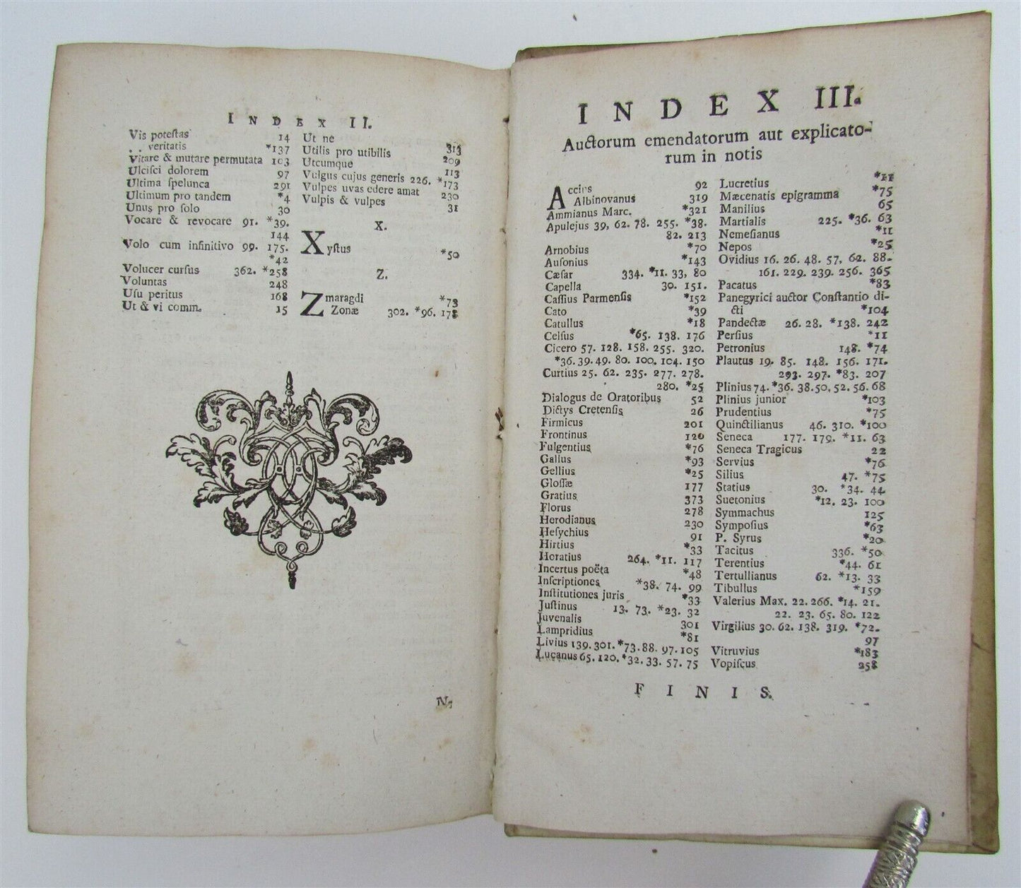 1778 AESOP FABLES UTRECHT ARMORIAL VELLUM antique PHAEDRUS Fabularum Aesopiarum