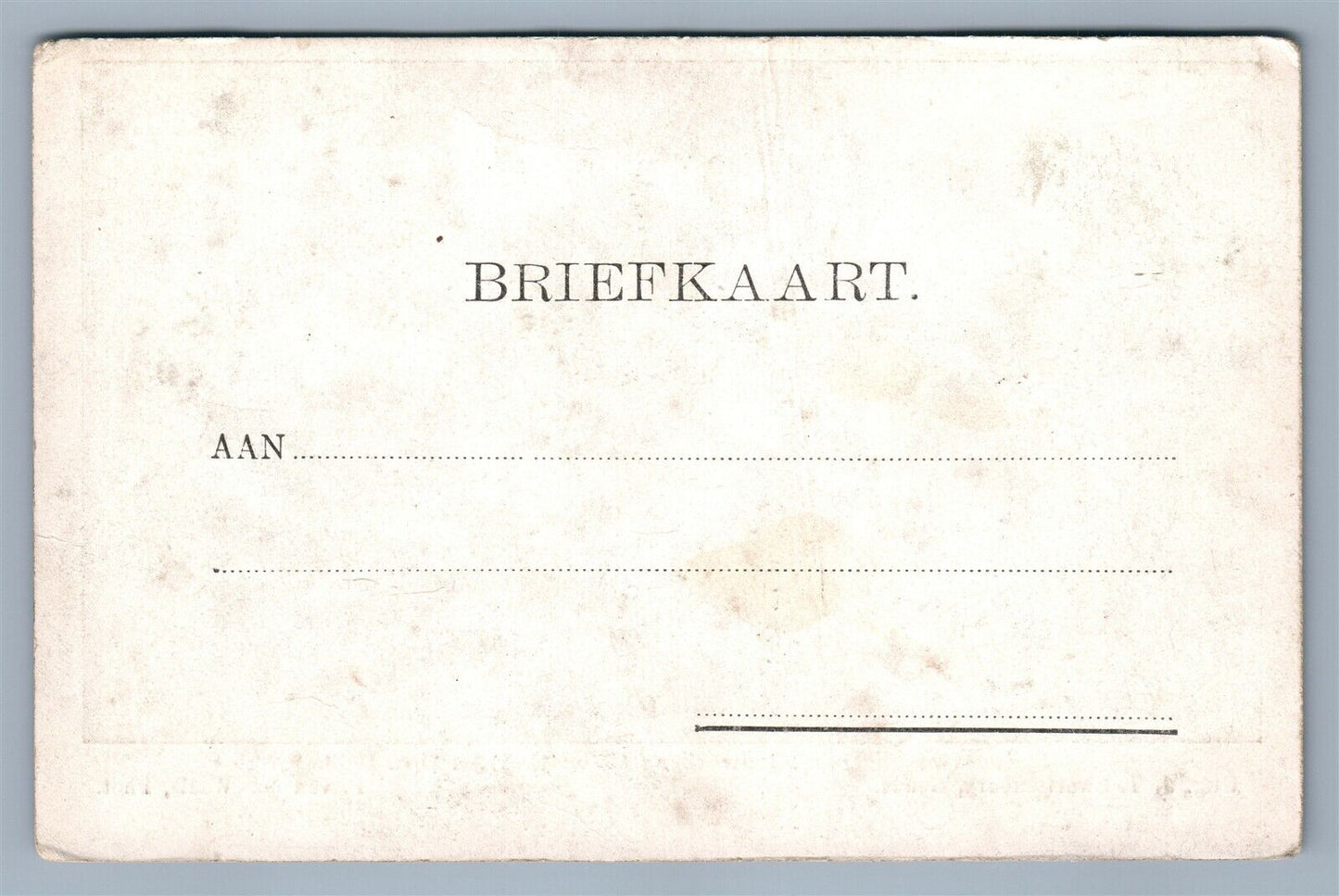 TRAIN WRECK RAILROAD ACCIDENT NETHERLANDS ANTIQUE POSTCARD railway