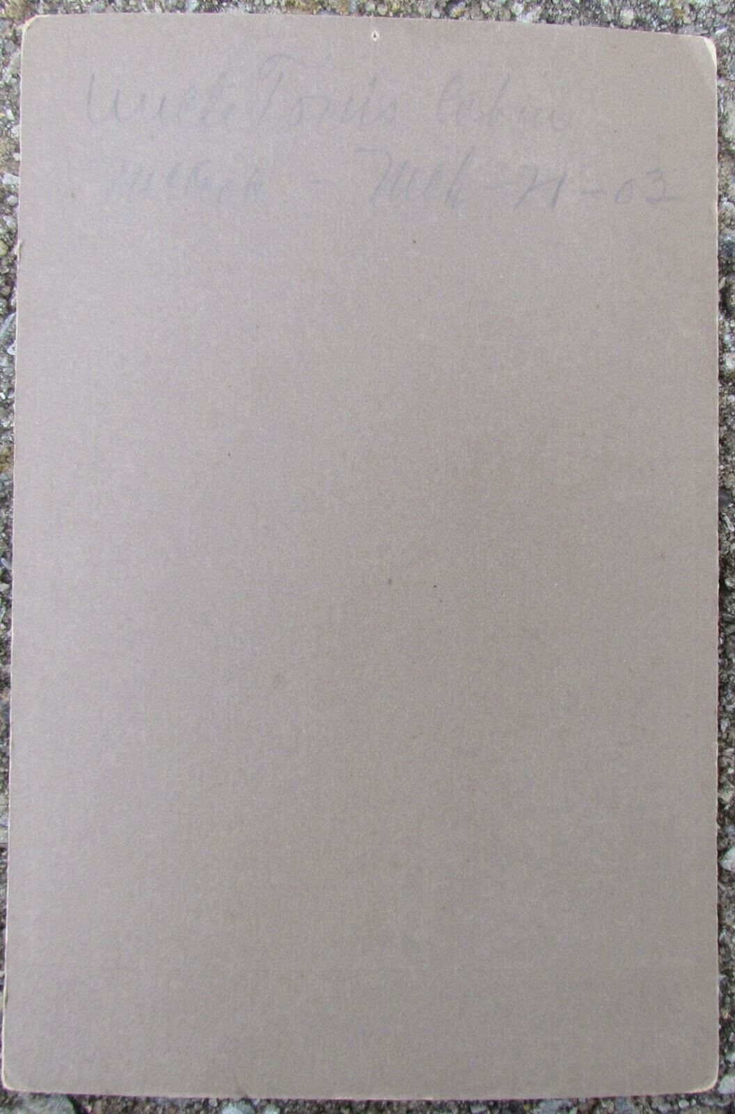 ANTIQUE PHOTO of LITTLE CLAIRE by FRANK WENDT CIRCUS SIDE-SHOW GIRL w DOG LEGS