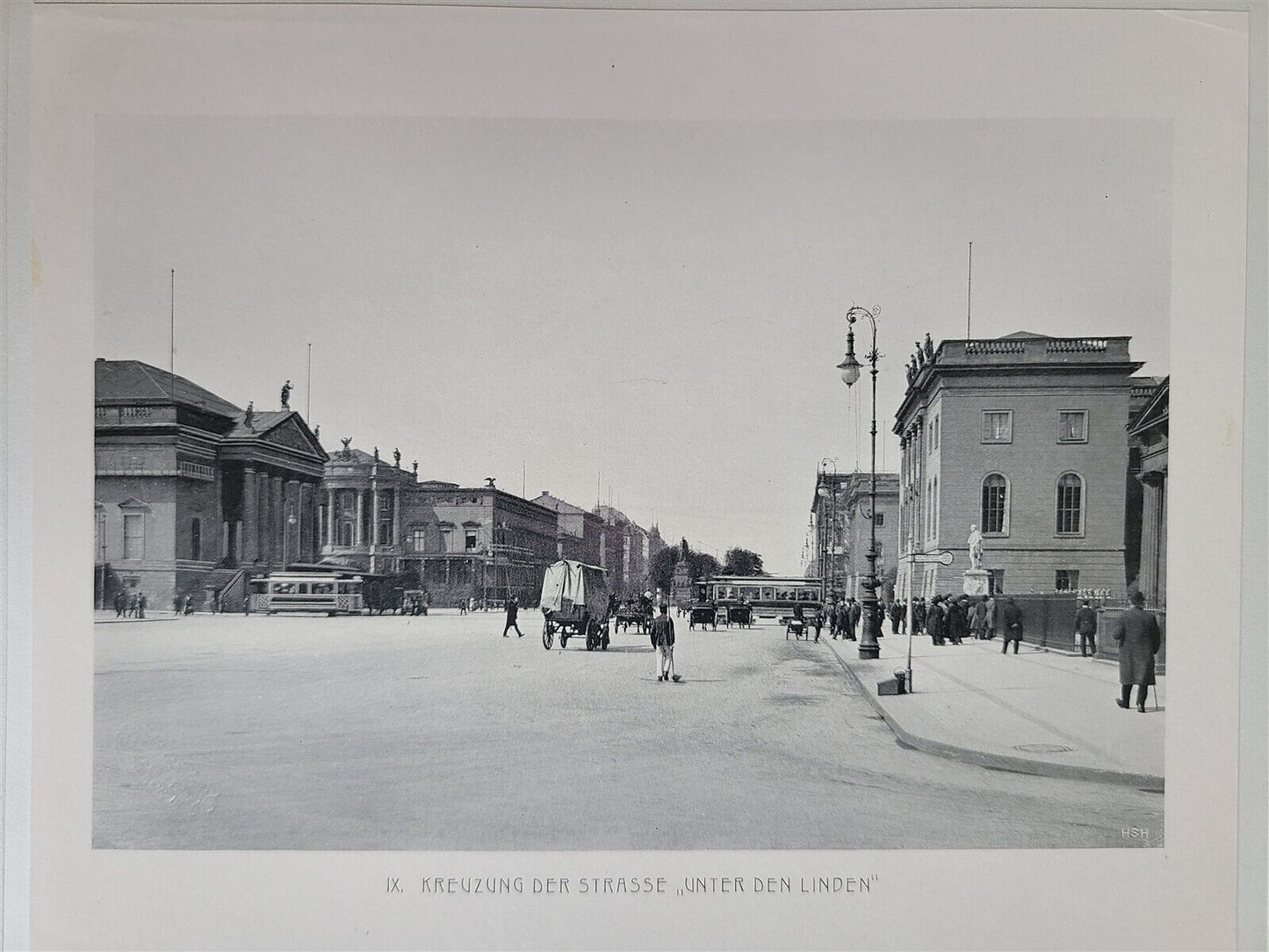 1911 DIE GROSSE BERLINER STRASSENBAHN UND NEBENBAHNEN antique PHOTO ILLUSTRATED
