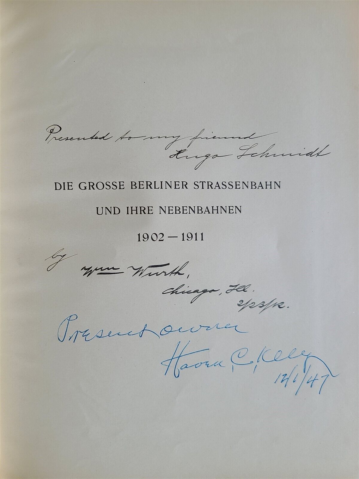 1911 DIE GROSSE BERLINER STRASSENBAHN UND NEBENBAHNEN antique PHOTO ILLUSTRATED