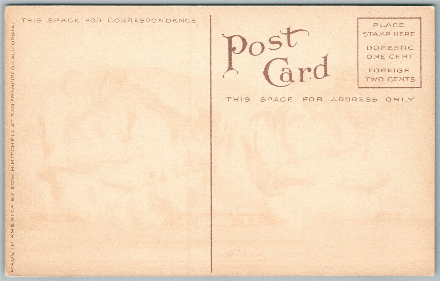 CARLOAD OF CABBAGES EXAGGERATED ANTIQUE POSTCARD