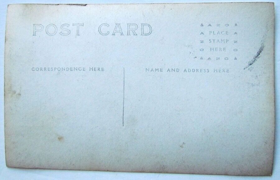 ANTIQUE RPPC REAL PHOTO POSTCARD USS ARKANSAS SHIP