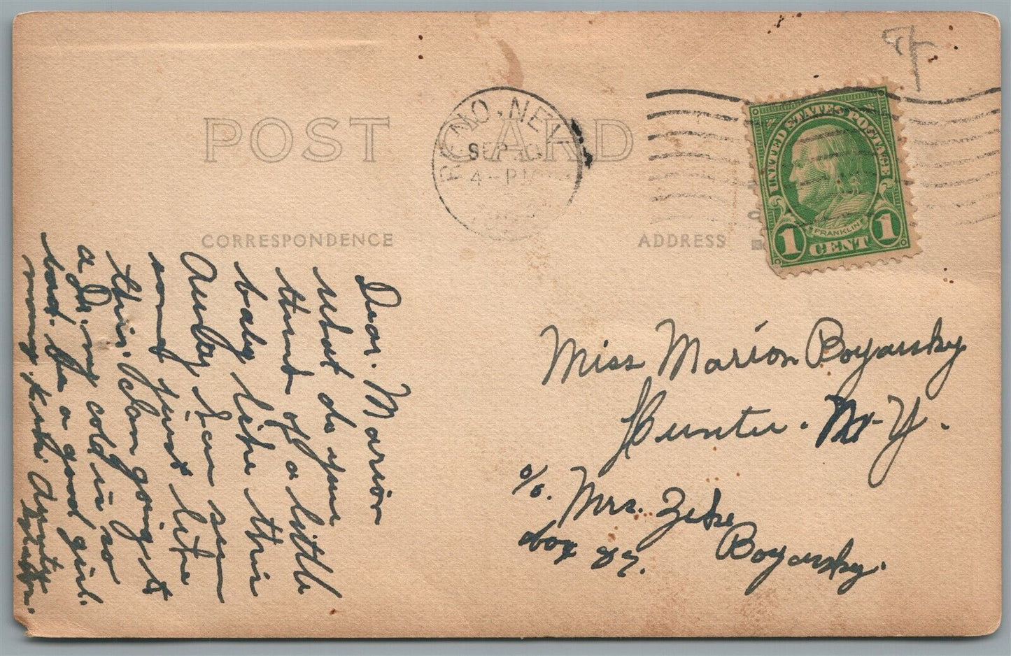 NATIVE AMERICAN MOTHER w/ CHILD ANTIQUE REAL PHOTO POSTCARD RPPC