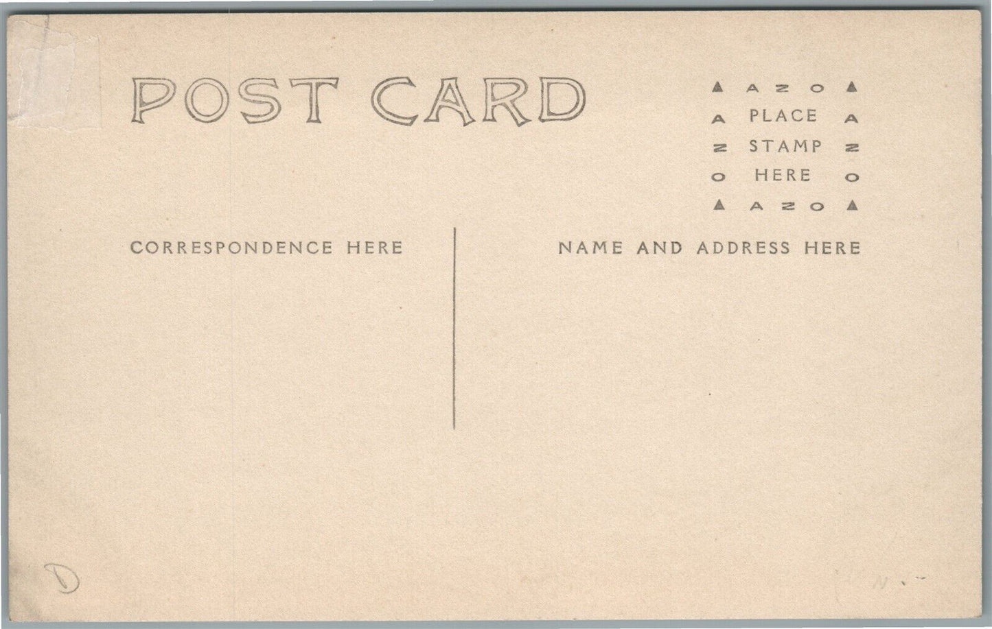 BARRE VT BLANCHARD BLOCK 1909 ANTIQUE REAL PHOTO POSTCARD RPPC