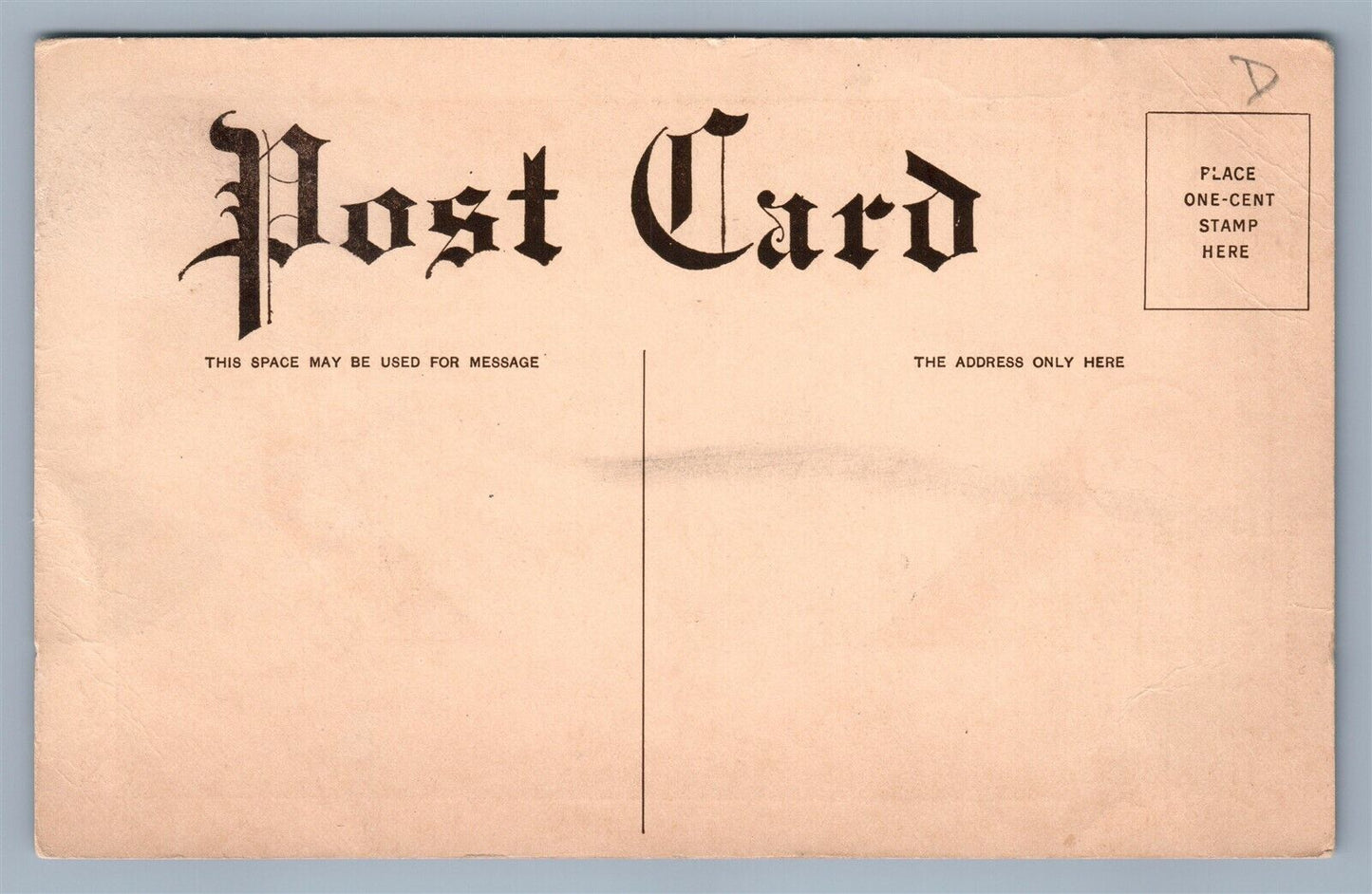 NEWARK NJ PRUDENTIAL INSURANCE ADVERTISING ANTIQUE POSTCARD w/ LINCOLN