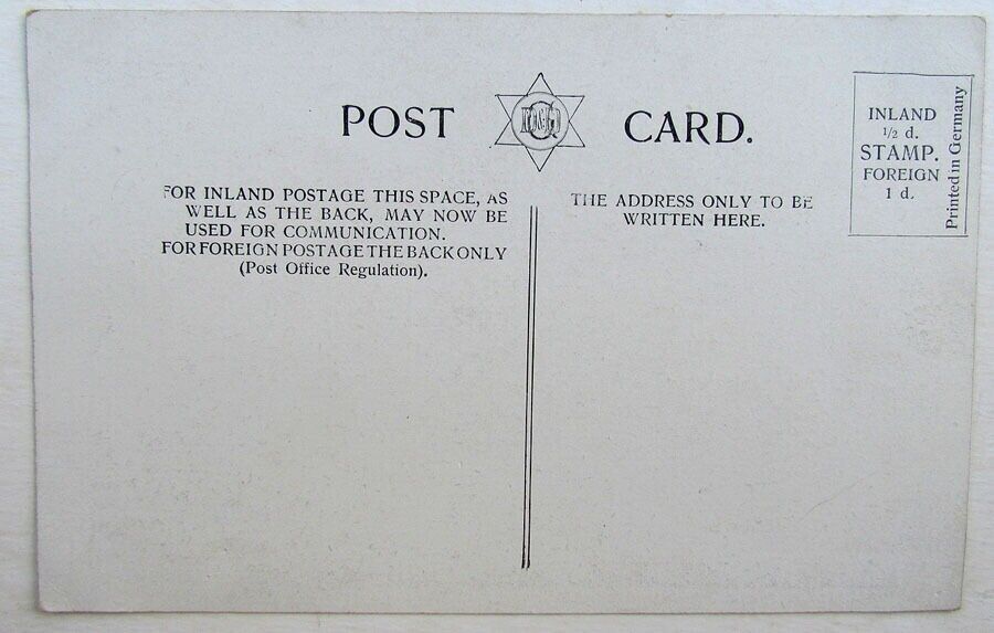 VINTAGE BRITISH POSTCARD DEANSGATE FROM ST.ANNES STREET SCENE MANCHESTER