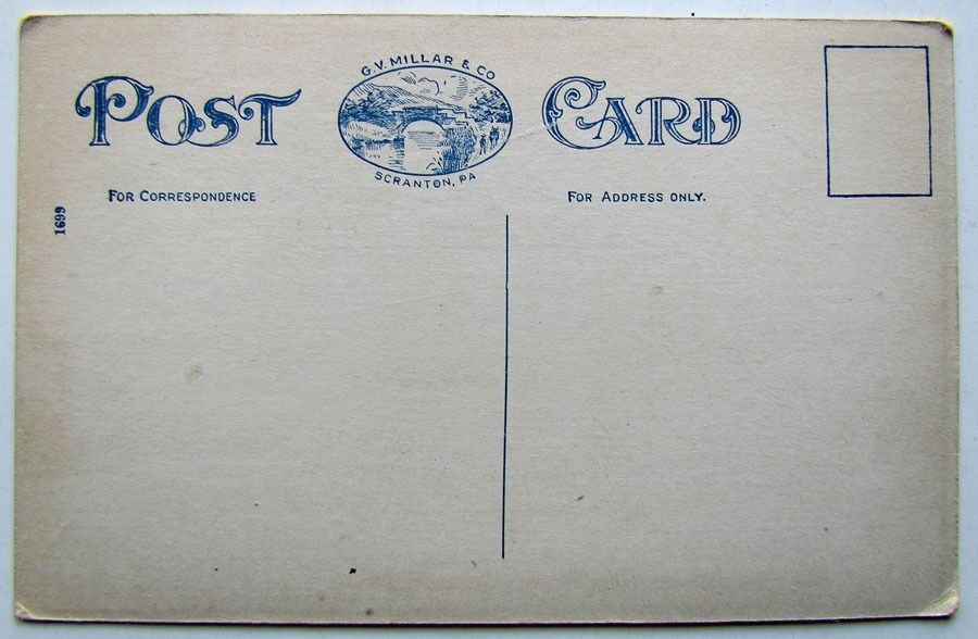 VINTAGE POSTCARD NEW MERCHANTS HOTEL SOUTH BETHLEHEM PA