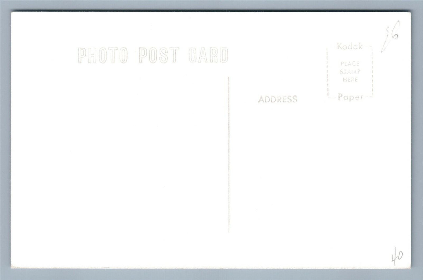 ST.MARTINVILLE LA POST OFFICE VINTAGE REAL PHOTO POSTCARD RPPC