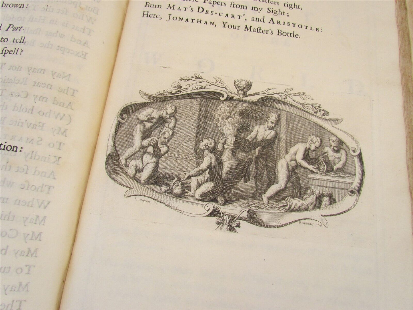 1718 POEMS on SEVERAL OCCASIONS antique FOLIIO by Matthew Prior in ENGLISH