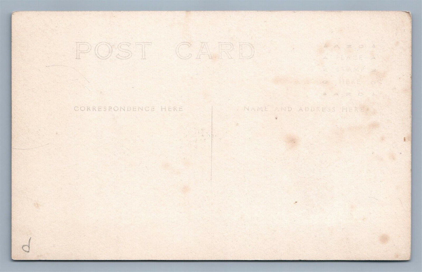 CUMBERLAND WI HIGH SCHOOL 1908 ANTIQUE REAL PHOTO POSTCARD RPPC