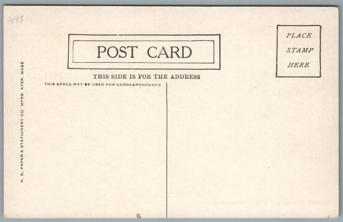 MINOT MA MAIN STREET ANTIQUE POSTCARD