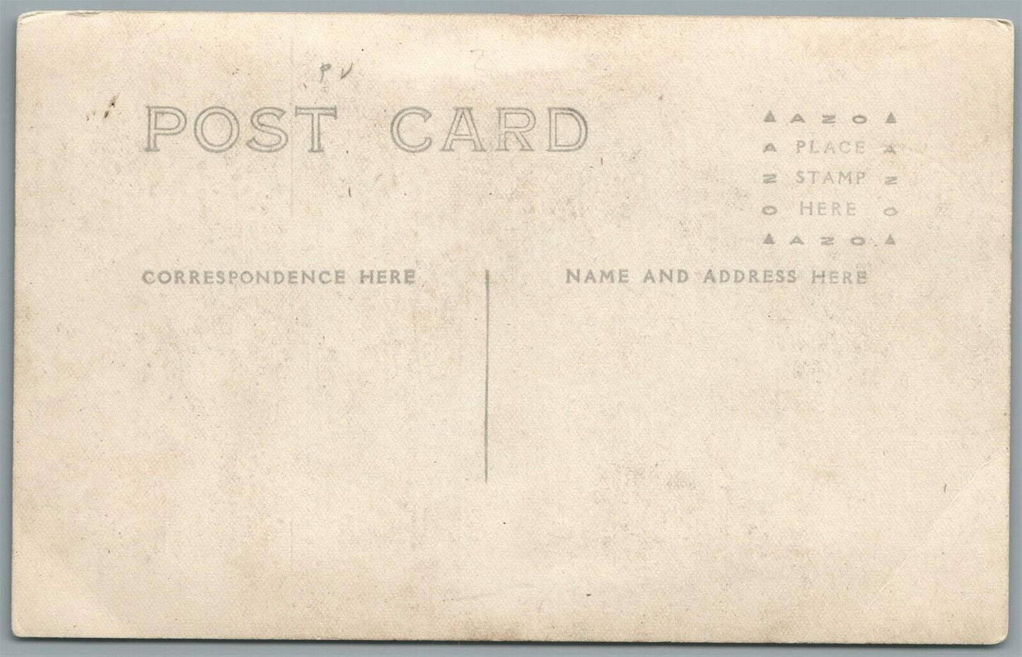 US WWI SOLDIERS AT WORK ANTIQUE REAL PHOTO POSTCARD RPPC