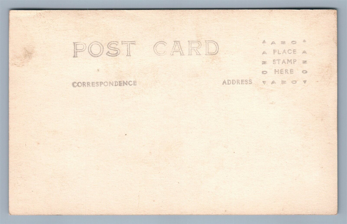 AMERICAN WWI STEAM TANK ANTIQUE REAL PHOTO POSTCARD RPPC