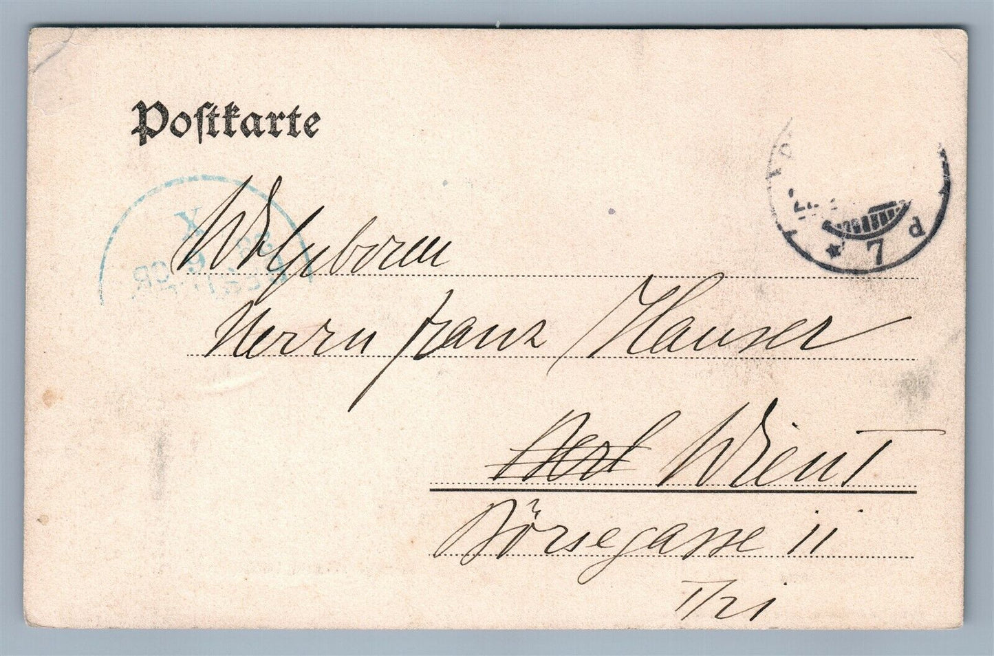 BERLIN GERMANY LEIPZIGERPLATZ ANTIQUE POSTCARD trolley