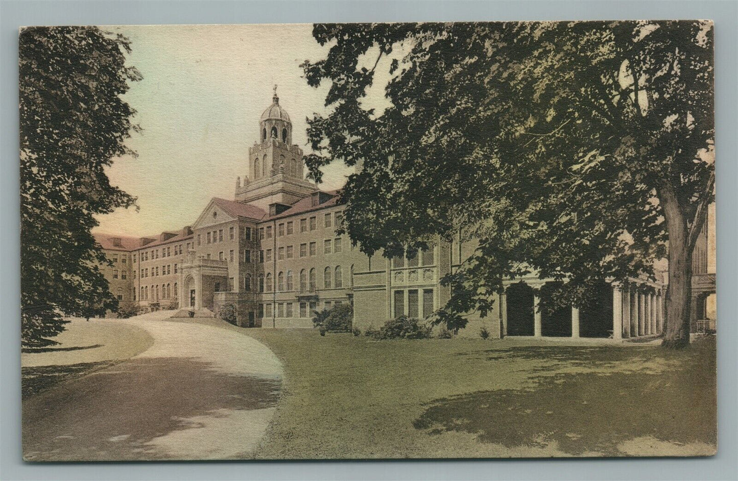 MENDHAM NJ SISTERS OF CHRISTIAN CHARITY MOTHERHOUSE ANTIQUE POSTCARD