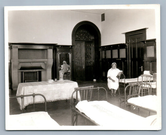 LENINGRAD RUSSIA WORKER'S DORMITORY VINTAGE 1930s REAL PRESS PHOTO NJ WORKSHOP