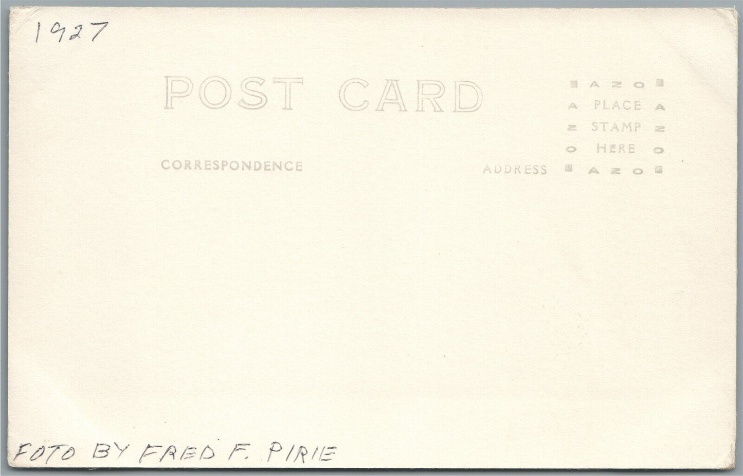 WILLIAMSTOWN VT 1927 OLD HOME WEEK SCENE ANTIQUE REAL PHOTO POSTCARD RPPC