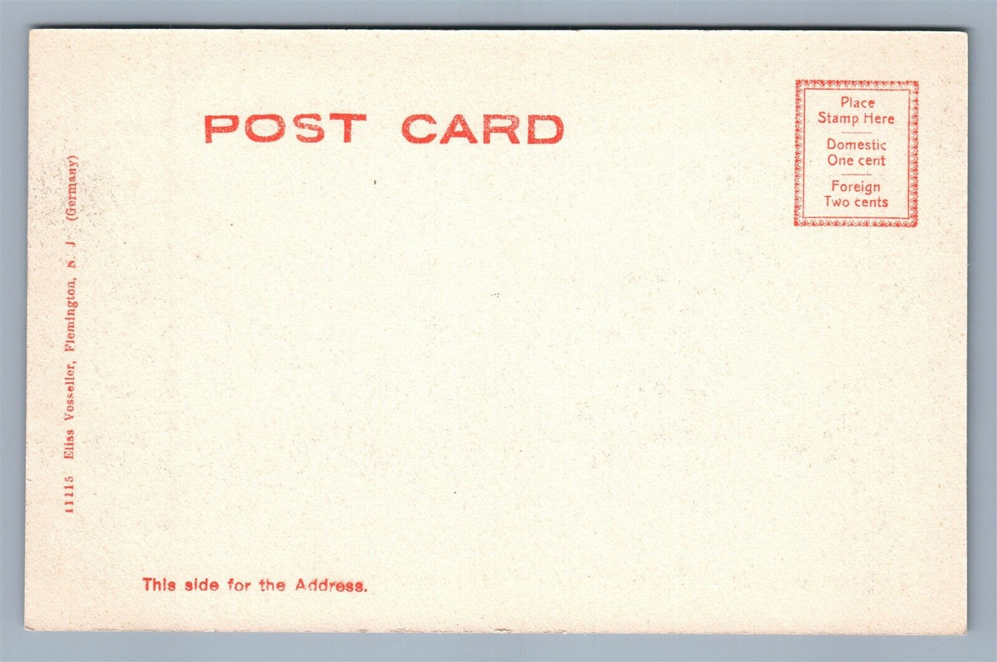 FLEMINGTON NJ UNION HOTEL RICHARDS BUILDING POST OFFICE ANTIQUE POSTCARD