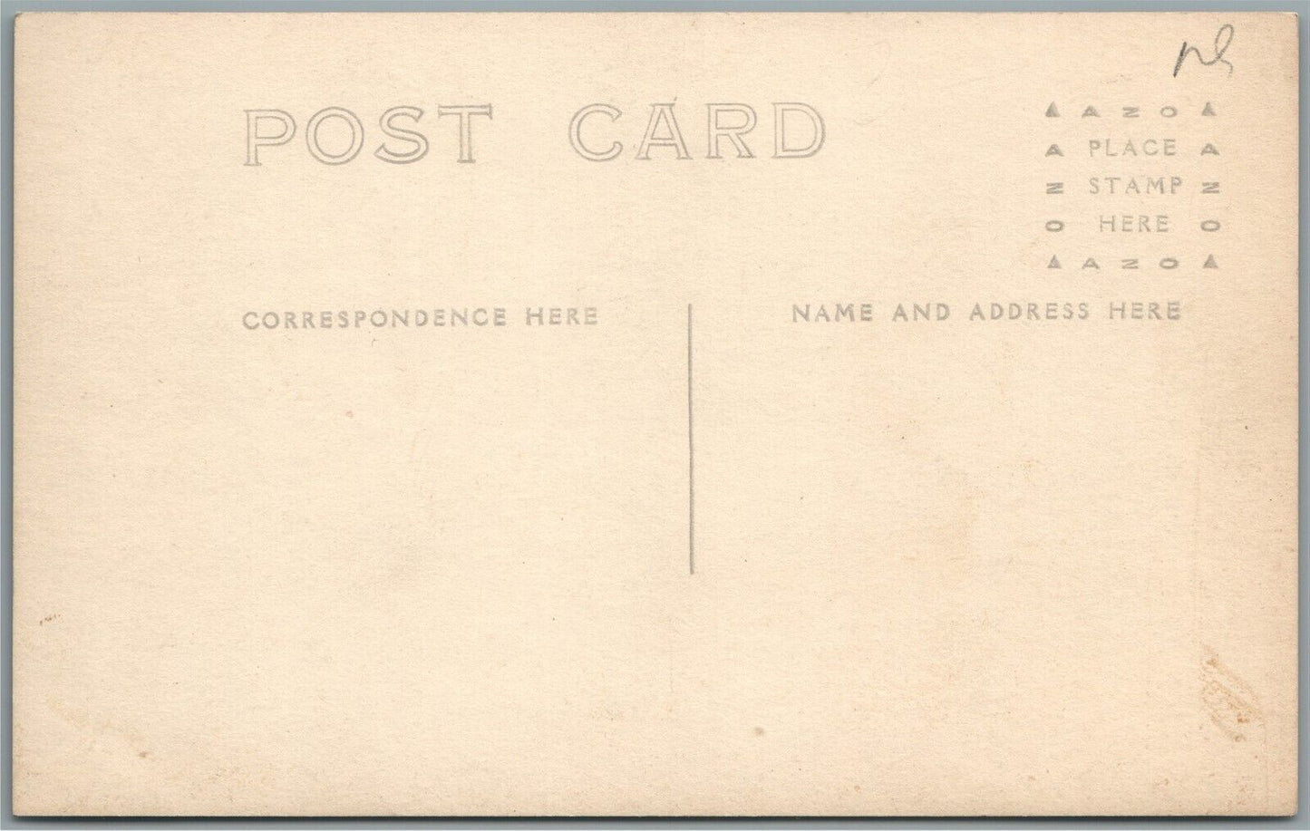 THETFORD CENTER VT PUBLIC BUILDINGS ANTIQUE REAL PHOTO POSTCARD RPPC