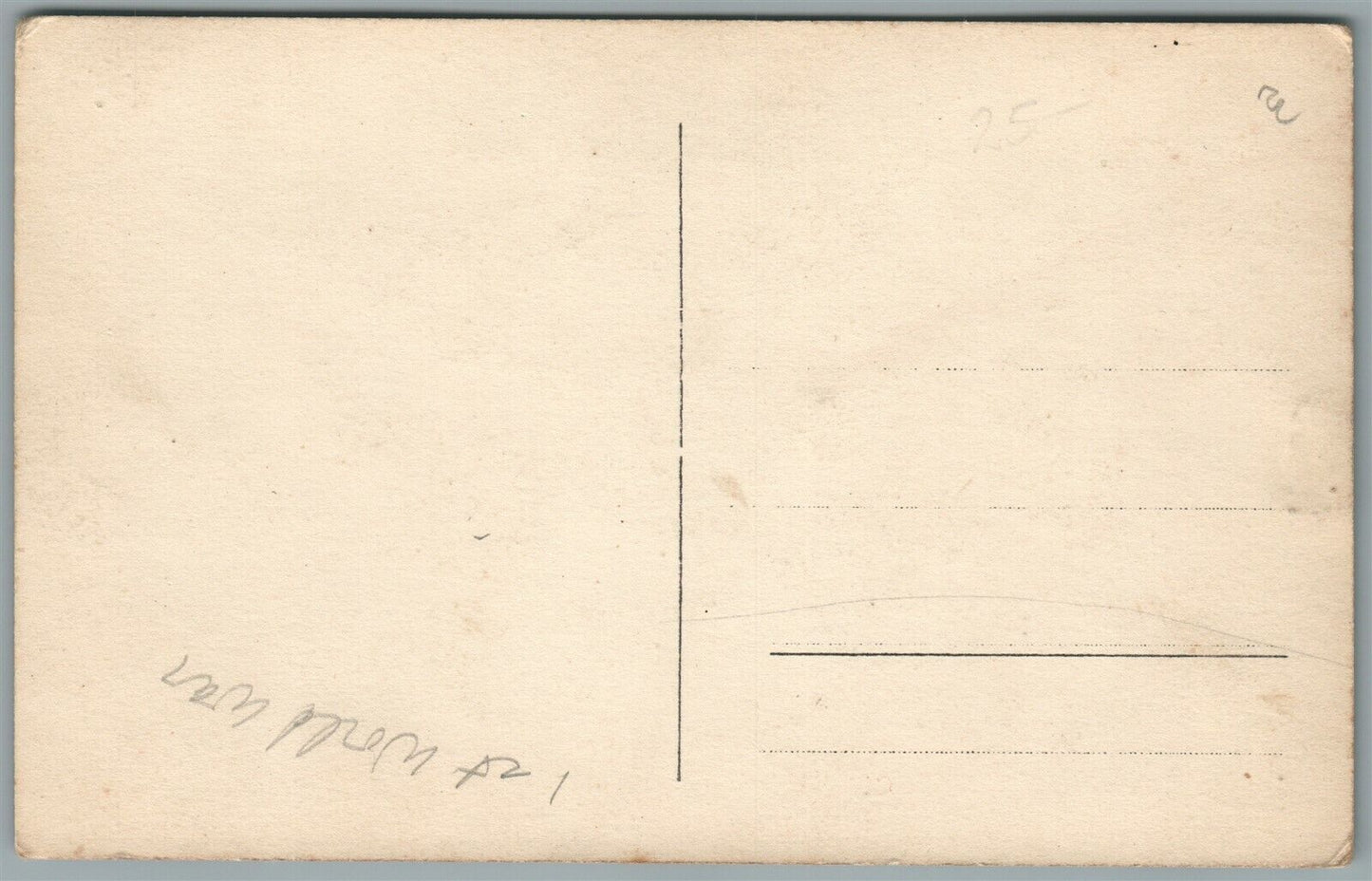 EARLY AVIATION GERMAN AEROPLANE CRUSH ANTIQUE REAL PHOTO POSTCARD