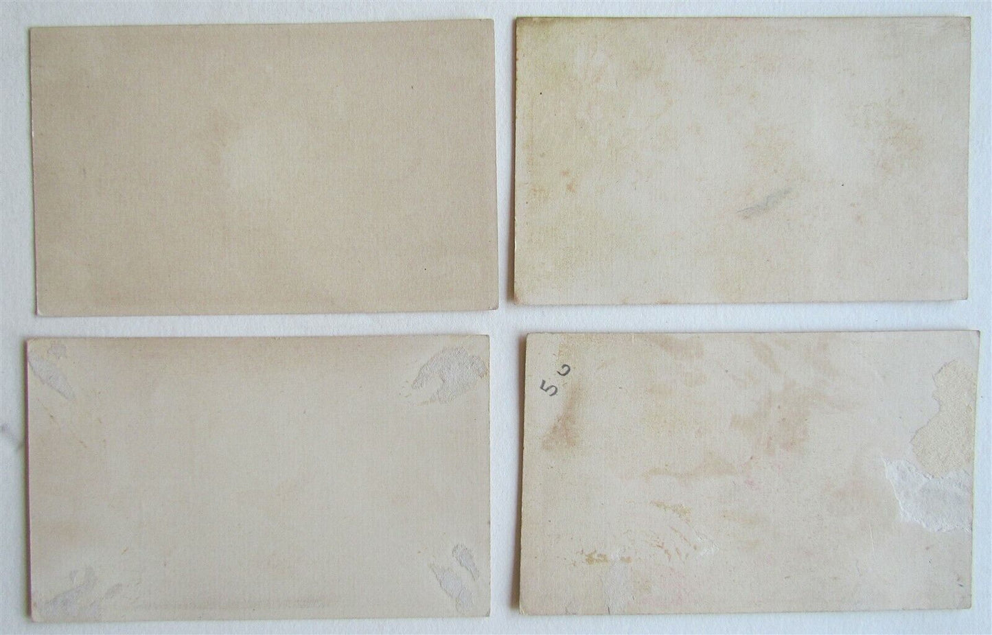 BOSTON MA CURTIS DAVIS & CO. 4 ANTIQUE VICTORIAN TRADE CARDS SOAP ADVERTISING