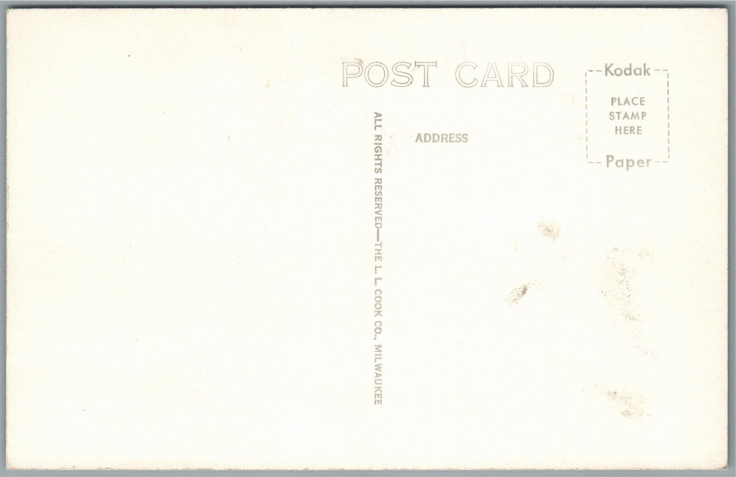 LAKE CITY IA CITY PARK VINTAGE REAL PHOTO POSTCARD RPPC