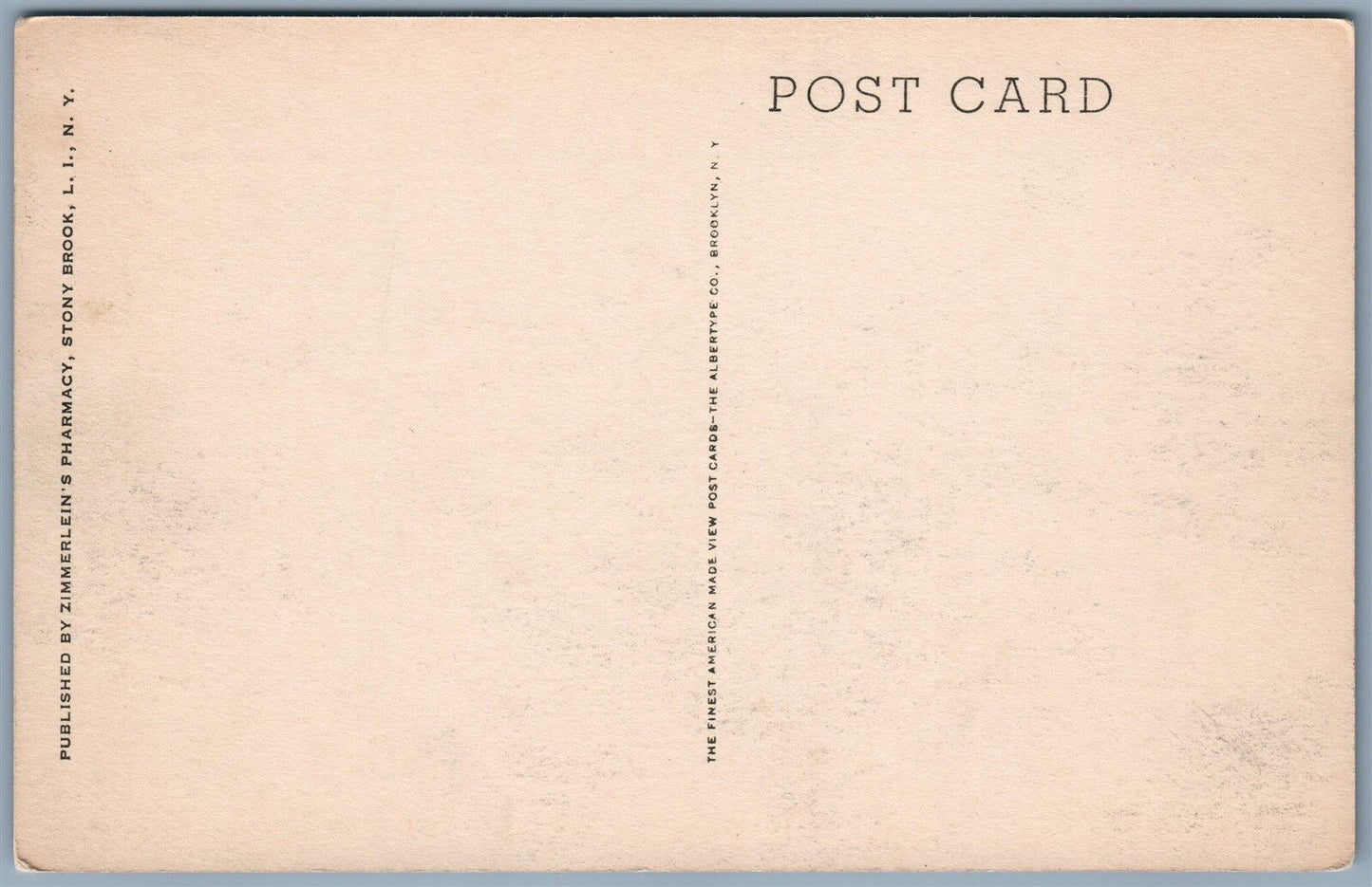 STONY BROOK LONG ISLAND NY NEW SHOPPING CENTER VINTAGE POSTCARD