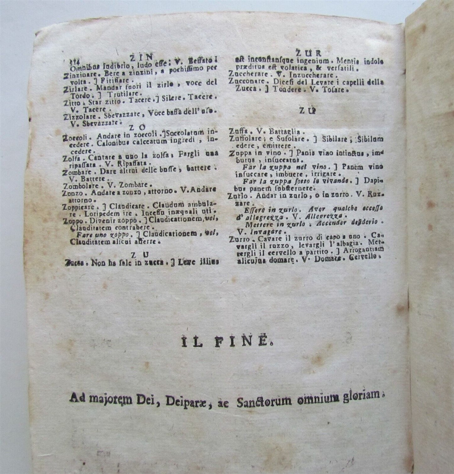 1763 REGGIA ORATORIA by GIOVANNI MARGINI antique VELLUM BOUND ITALIAN GRAMMAR