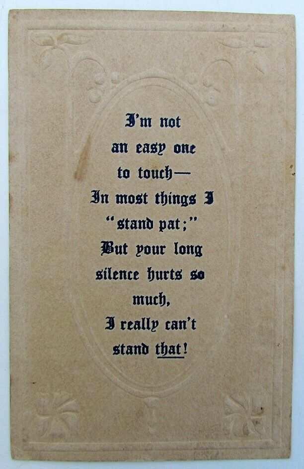 VINTAGE 1911 PANAMA CANCEL STAMP POSTCARD