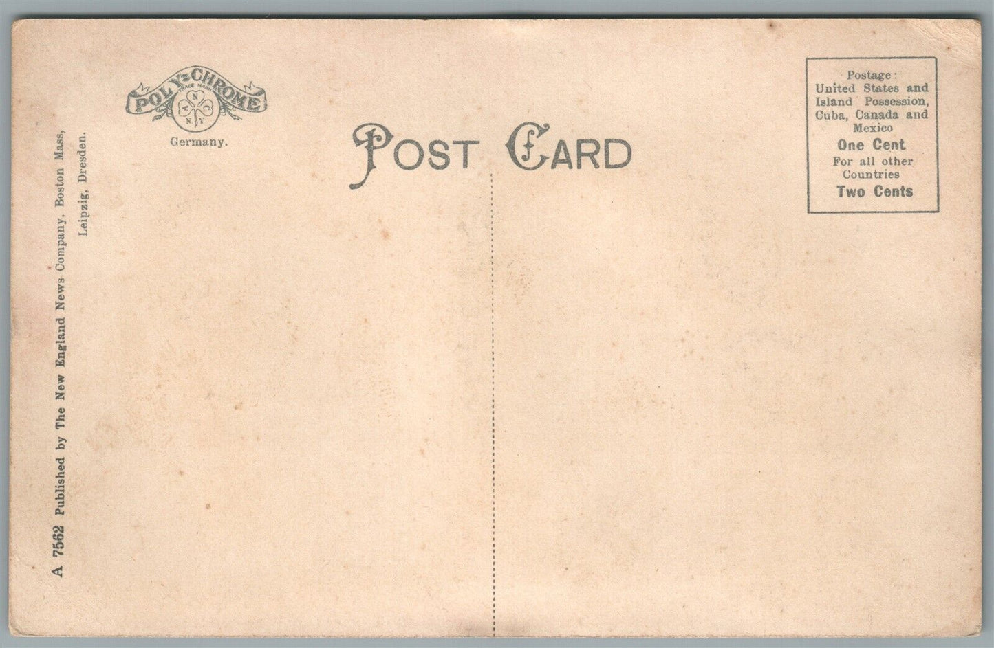 SHARON MA POST OFFICE SQUARE ANTIQUE POSTCARD