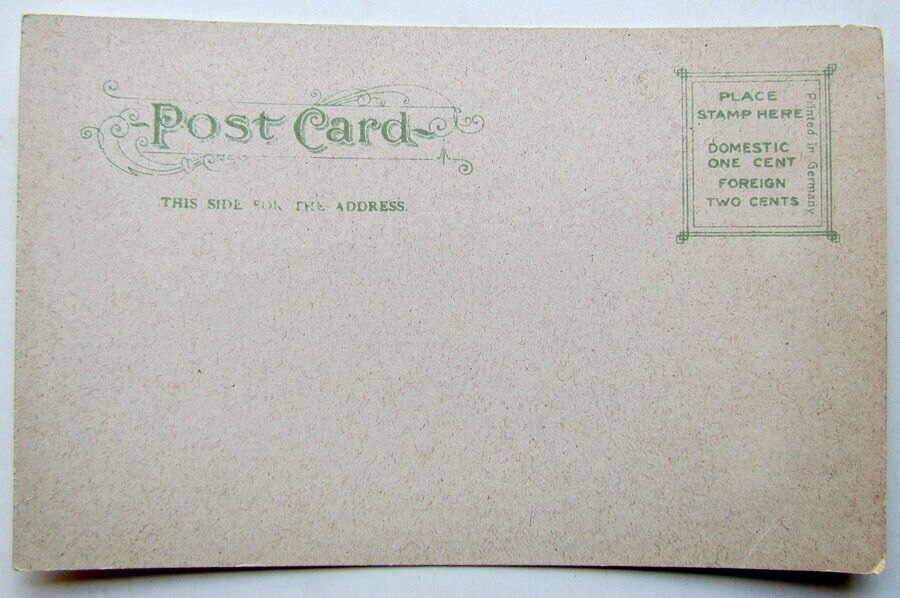 ANTIQUE UNDIVIDED POSTCARD B. & M. R.R. STATION LYNN MASS. railroad railway