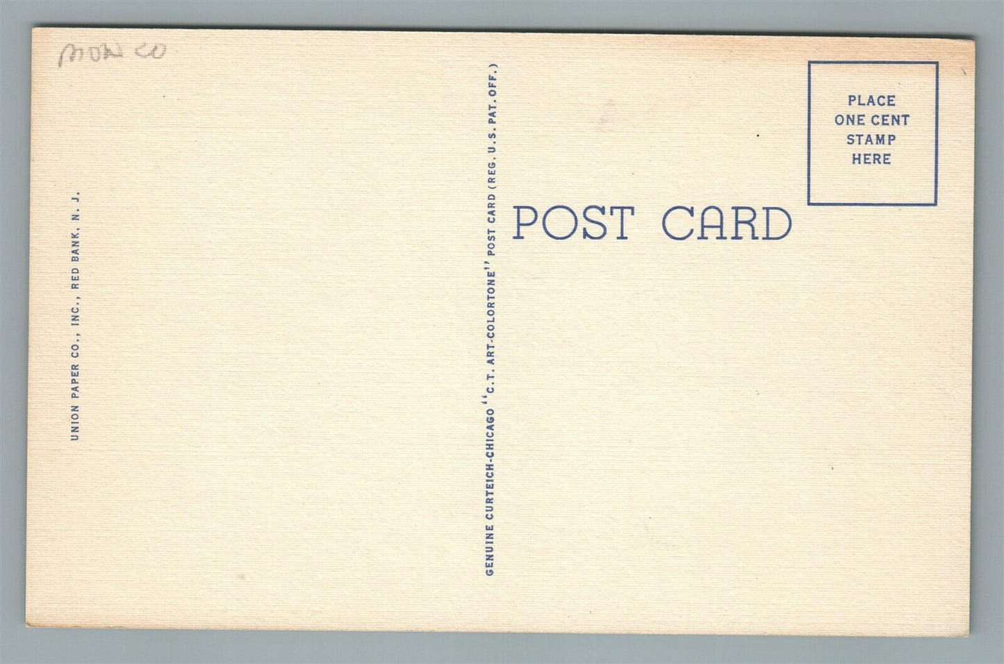 KEYPORT NJ CLIFFWOOD POOL VINTAGE POSTCARD