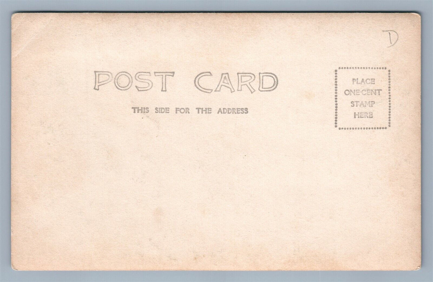 MIDDLETOWN NY NORTH STREET FROM DEPOT ST. ANTIQUE REAL PHOTO POSTCARD RPPC