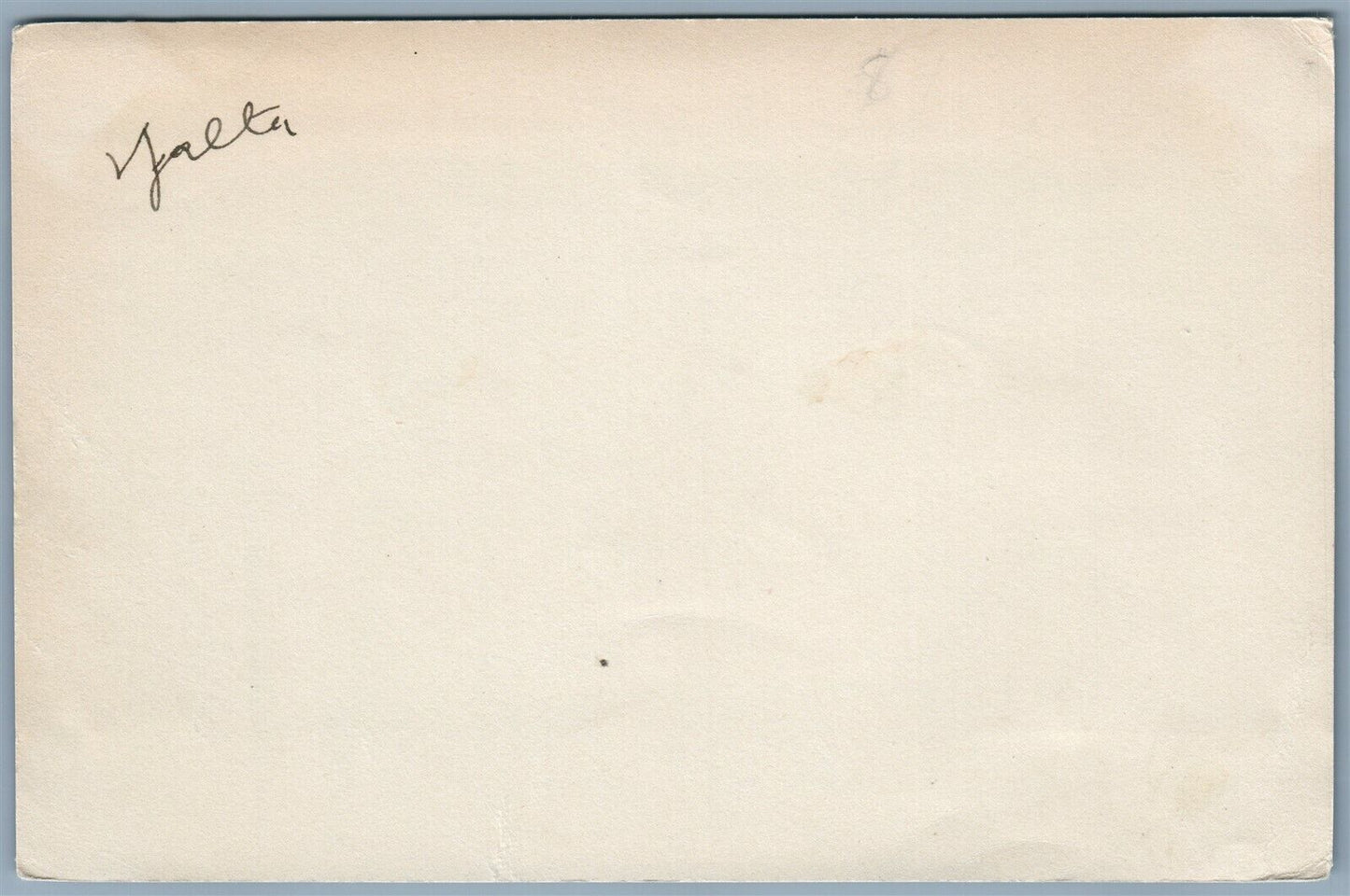 YALTA CRIMEA RUSSIA UKRAINE VINTAGE  REAL PHOTO POSTCARD RPPC