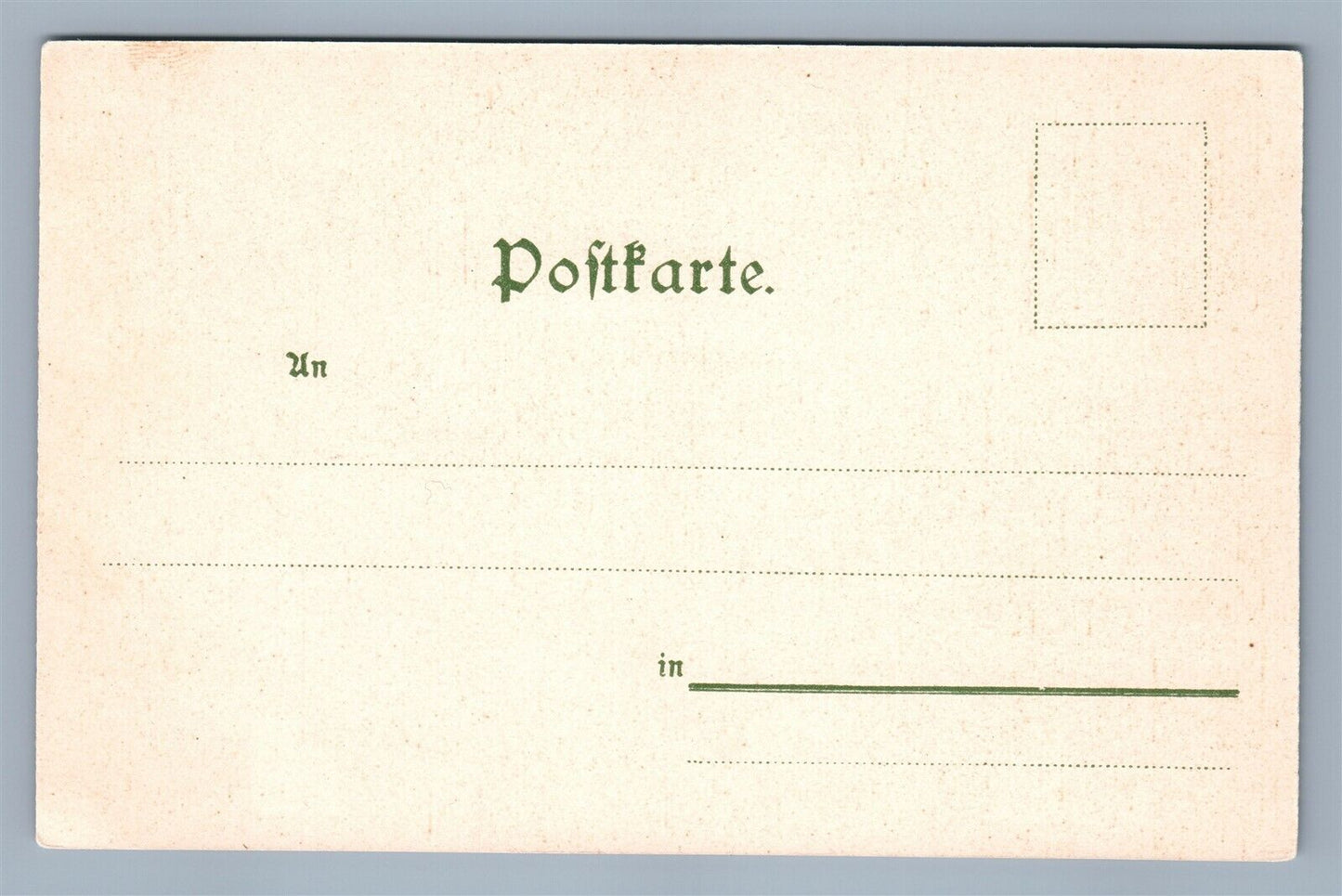 GERMAN GRUSS AUS MULHAUSEN i/E ANTIQUE POSTCARD