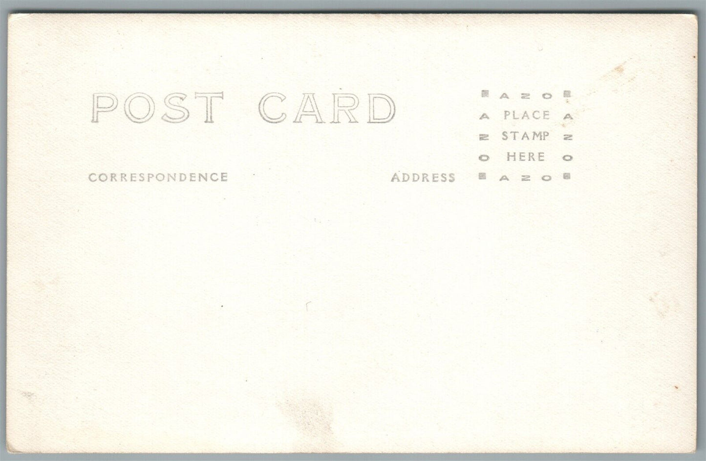 GAS STATION AAA CAMP VINTAGE REAL PHOTO POSTCARD RPPC