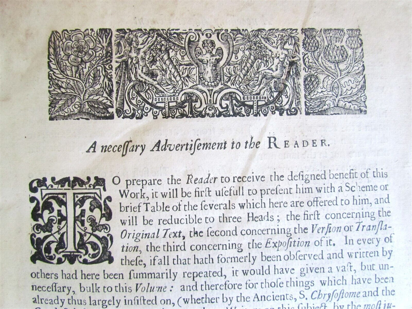 1674-1684 THE WORKES by HENRY HAMMOND 3 volumes antique FOLIOS in ENGLISH
