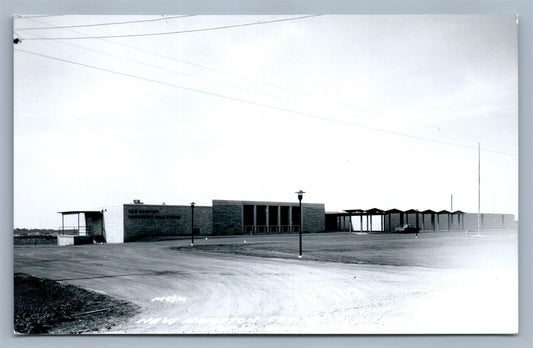NEW HAMPTON IA COMMUNITY SCHOOL VINTAGE REAL PHOTO POSTCARD RPPC
